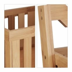 Relaxdays Badregal Bambus 3 Körbe -Vicco Geschäft 8600323900 100215560 prod 006