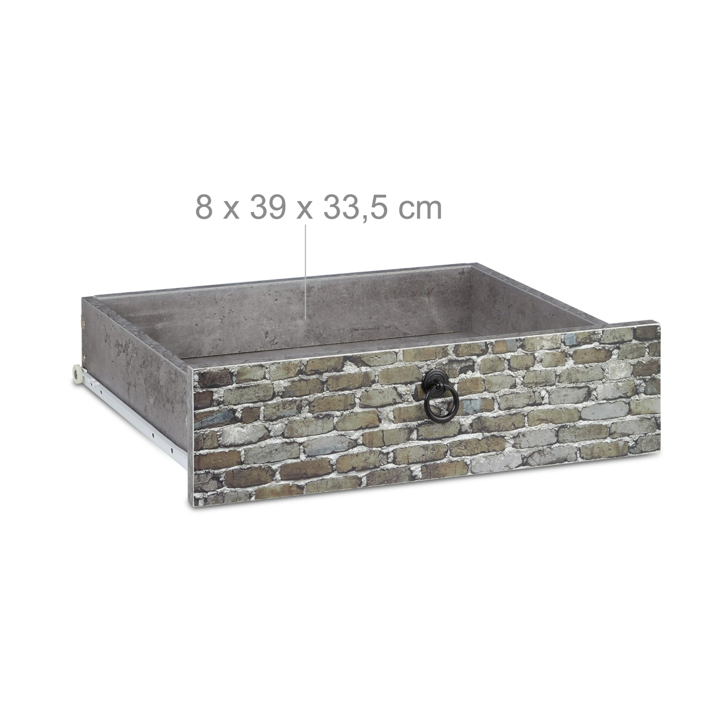 Relaxdays Vintage Kommode Mit 4 Schubladen 4 Relaxdays Vintage Kommode Mit 4 Schubladen – Bild 4