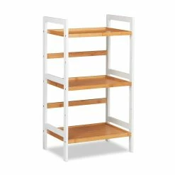 Relaxdays Badregal Bambus Weiß Und Natur -Vicco Geschäft 8600323900 10026136348 prod 010