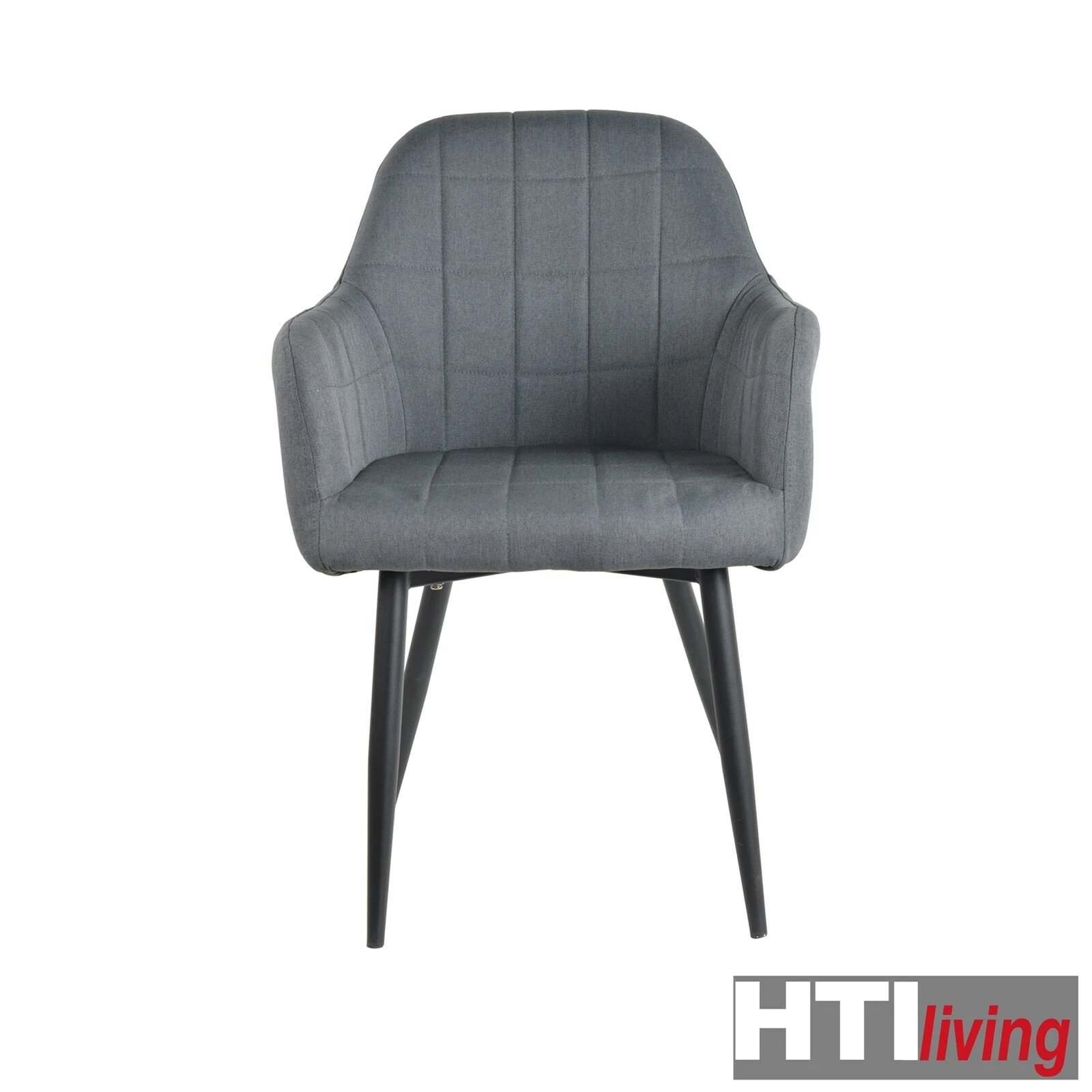 HTI-Living Stuhl Albany Webstoff Grau 2 HTI-Living Stuhl Albany Webstoff Grau – Bild 2