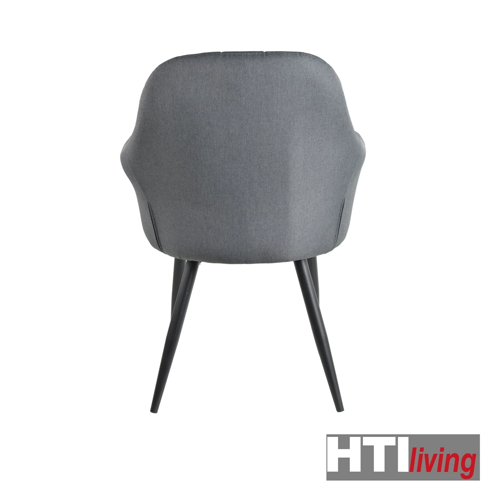 HTI-Living Stuhl Albany Webstoff Grau 4 HTI-Living Stuhl Albany Webstoff Grau – Bild 4