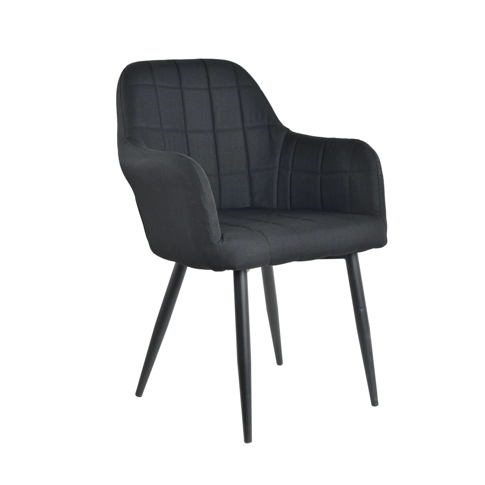 HTI-Living Stuhl Albany Webstoff Schwarz 1 HTI-Living Stuhl Albany Webstoff Schwarz