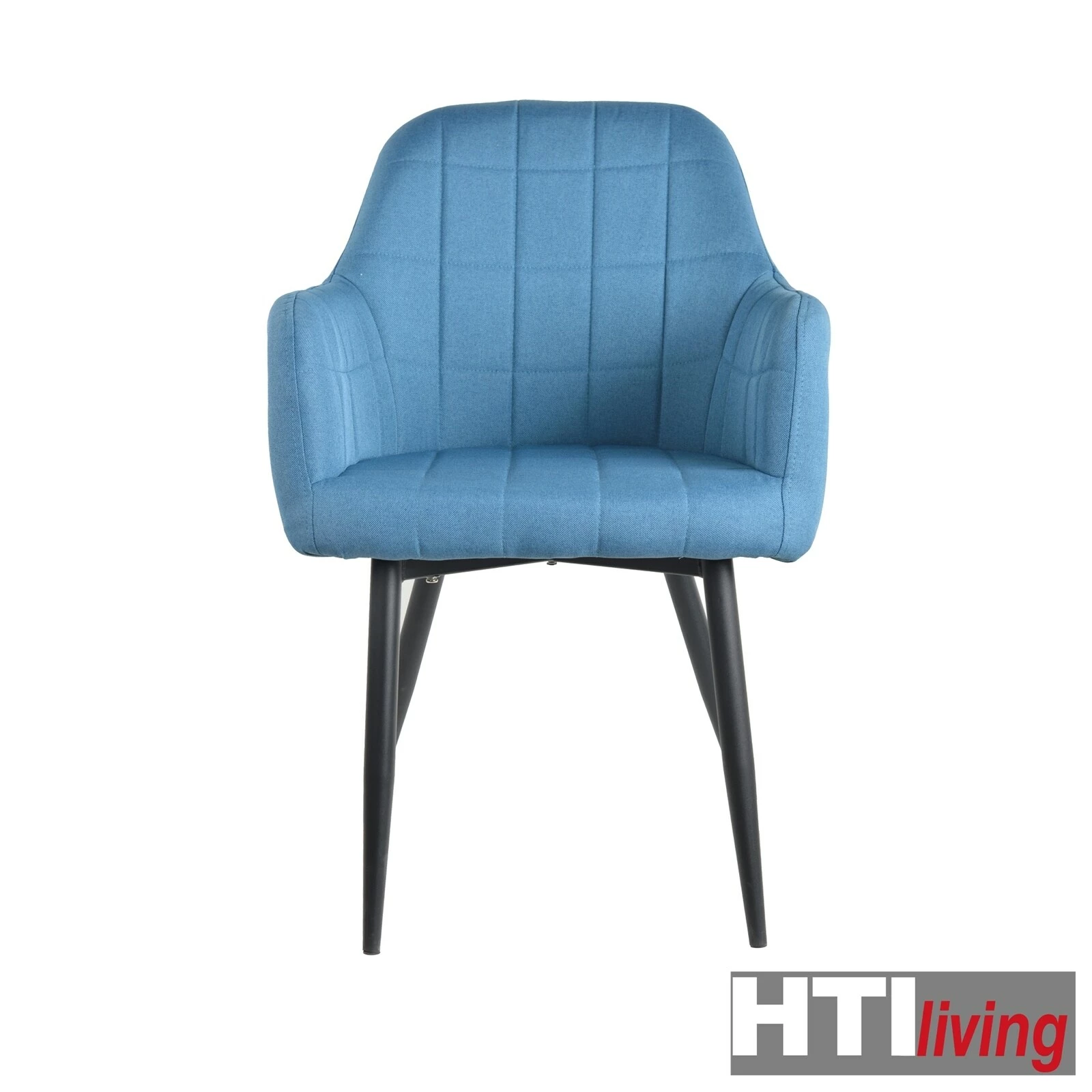 HTI-Living Stuhl Albany Webstoff Blau 2 HTI-Living Stuhl Albany Webstoff Blau – Bild 2