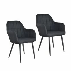 HTI-Living Stuhl Albany Webstoff 2er-Set