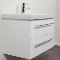 Badmöbel Inkl. Villeroy & Boch Waschbecken Subway 2.0 80cm Weiß Hochglanz -Vicco Geschäft 8600335800 18732 prod 003