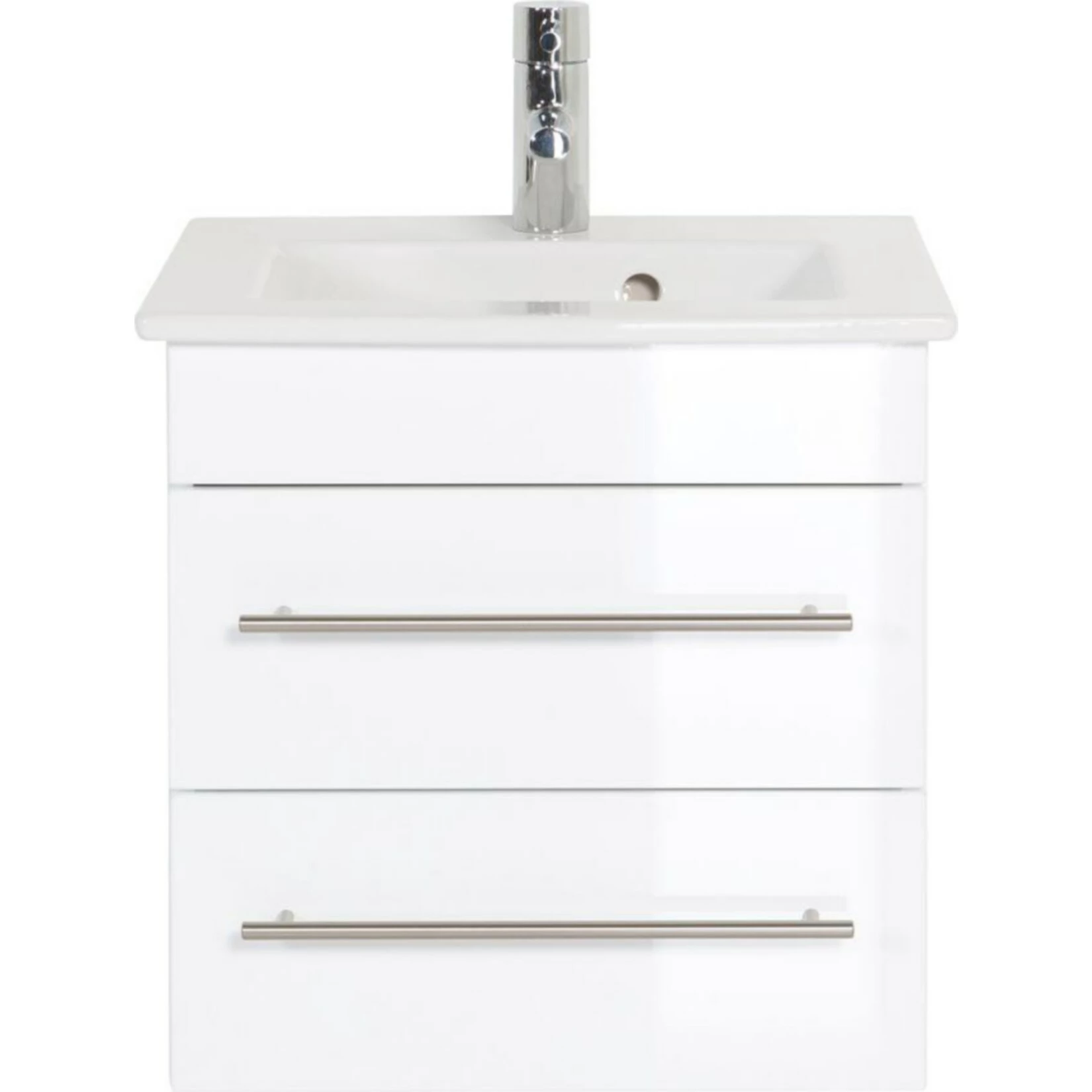 Badmöbel Inkl. Villeroy & Boch Waschbecken Venticello 50cm Weiß Hochglanz 1 Badmöbel Inkl. Villeroy & Boch Waschbecken Venticello 50cm Weiß Hochglanz