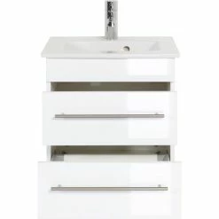 Badmöbel Inkl. Villeroy & Boch Waschbecken Venticello 50cm Weiß Hochglanz 9 Badmöbel Inkl. Villeroy & Boch Waschbecken Venticello 50cm Weiß Hochglanz -Vicco Geschäft 8600335800 18736 prod 004