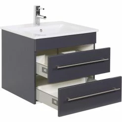 POSSEIK Badmöbel Inkl. Villeroy & Boch Waschbecken Venticello 60cm Waschtisch -Vicco Geschäft 8600335800 18740 prod 004