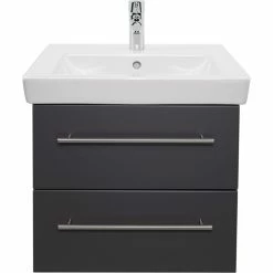 Badmöbel Inkl. Villeroy & Boch Waschbecken Subway 2.0 55cm Anthrazit Seidenglanz -Vicco Geschäft 8600335800 18748 prod 004