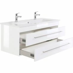 POSSEIK Waschtisch Inkl. Villeroy & Boch Doppel Waschbecken Venticello 120cm -Vicco Geschäft 8600335800 18821 prod 003