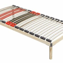 Coemo Hochwertiges Bettgestell Mit Lattenrost DORADO 70 X 200 Cm Massivholz Buche