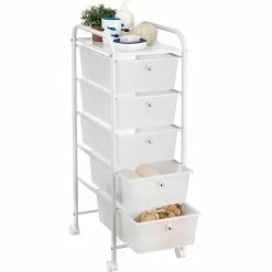 IDIMEX Rollcontainer 5 Schubladen GINA