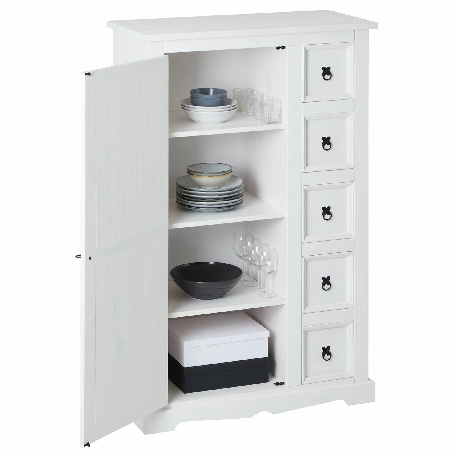 IDIMEX Brotschrank Mexiko Stil TEQUILA 3 IDIMEX Brotschrank Mexiko Stil TEQUILA – Bild 3