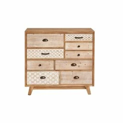 Trendfabrik Kommode Sally Natur/Weiß