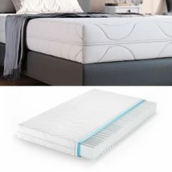 VitaliSpa 7 Zonen Kaltschaum Matratze 120x200 Cm H2 Marken Schaumkern 20 Cm