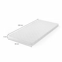 VitaliSpa Komfortschaum Topper Matratzenauflage 90x200cm Matratzentopper 6cm -Vicco Geschäft 8600343700 12690 prod 003