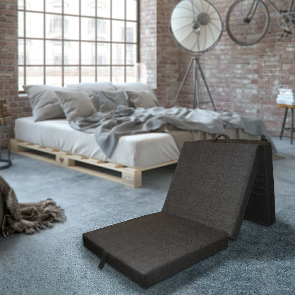 VitaliSpa Klappmatratze Faltmatratze Reisematratze Gästebett Bett 190x70x10cm 4 VitaliSpa Klappmatratze Faltmatratze Reisematratze Gästebett Bett 190x70x10cm – Bild 4