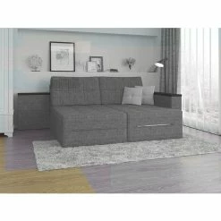 Vicco Ecksofa Mit Schlaffunktion 240 X 160 Cm Grau - Eckcouch Sofa Couch Schlafsofa Taschenfederkern 9 Vicco Ecksofa Mit Schlaffunktion 240 X 160 Cm Grau - Eckcouch Sofa Couch Schlafsofa Taschenfederkern -Vicco Geschäft 8600343700 23133 prod 004