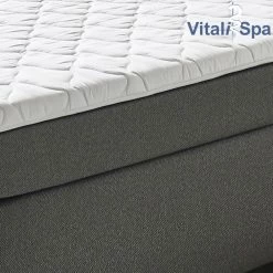 VitaliSpa Boxspringbett 180x200cm Doppelbett Hotelbett Ehebett Federkernmatratze Topper 10 VitaliSpa Boxspringbett 180x200cm Doppelbett Hotelbett Ehebett Federkernmatratze Topper -Vicco Geschäft 8600343700 28820 prod 005