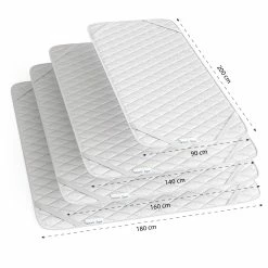 VitaliSpa Matratzenschoner 140x200 Topper Matratzen-Auflage Weiß Boxpspringbett 8 VitaliSpa Matratzenschoner 140x200 Topper Matratzen-Auflage Weiß Boxpspringbett -Vicco Geschäft 8600343700 28879 prod 003