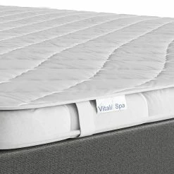 VitaliSpa Matratzenschoner 140x200 Topper Matratzen-Auflage Weiß Boxpspringbett 11 VitaliSpa Matratzenschoner 140x200 Topper Matratzen-Auflage Weiß Boxpspringbett -Vicco Geschäft 8600343700 28879 prod 006
