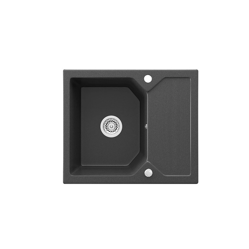 Bergström Granit Spüle Küchenspüle Einbauspüle Spülbecken 590 X 500mm Schwarz 1 Bergström Granit Spüle Küchenspüle Einbauspüle Spülbecken 590 X 500mm Schwarz