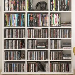 VICCO Medienregal JUKEBOX Weiß Matt CD DVD Bluray Regal Standregal Regalwand 10 VICCO Medienregal JUKEBOX Weiß Matt CD DVD Bluray Regal Standregal Regalwand -Vicco Geschäft 8600343700 29912 prod 005