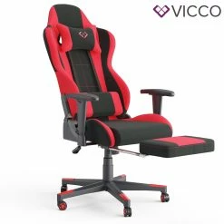 VICCO Gamingstuhl ALPHA Schwarz Rot Bürostuhl Schreibtischstuhl Drehstuhl Sport -Vicco Geschäft 8600343700 30531 prod 002