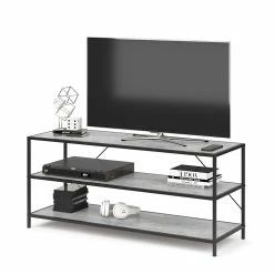 VICCO Loft Fernsehtisch FYRK TV Lowboard Schrank Board Regal 120x53x40 Cm Beton -Vicco Geschäft 8600343700 31037 prod 004