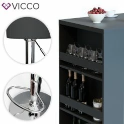 VICCO Bartisch Bar Tresen Drei Farben Bartresen Stehtisch Tisch Tisch Bistrotisch Inkl. Barhocker 11 VICCO Bartisch Bar Tresen Drei Farben Bartresen Stehtisch Tisch Tisch Bistrotisch Inkl. Barhocker -Vicco Geschäft 8600343700 33214 prod 006