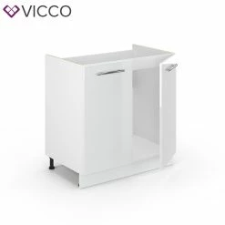 VICCO Spülenunterschrank 80 Cm Weiß Küchenzeile Unterschrank Fame -Vicco Geschäft 8600343700 33505 prod 004