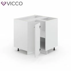 VICCO Eckunterschrank 87 Cm Weiß Küchenzeile Unterschrank Fame 9 VICCO Eckunterschrank 87 Cm Weiß Küchenzeile Unterschrank Fame -Vicco Geschäft 8600343700 33509 prod 004