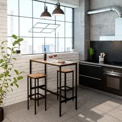 Vicco Bartisch Bistrotisch Stehtisch Fyrk 120x50cm Esstisch Bartresen Bartheke -Vicco Geschäft 8600343700 34139 prod 004