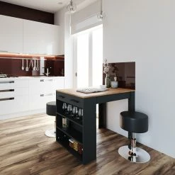 VICCO Bartisch REPOSE Tresen Tisch Regal Bistrotisch Schublade Eiche Anthrazit 9 VICCO Bartisch REPOSE Tresen Tisch Regal Bistrotisch Schublade Eiche Anthrazit -Vicco Geschäft 8600343700 34653 prod 004