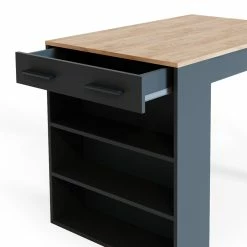 VICCO Bartisch REPOSE Tresen Tisch Regal Bistrotisch Schublade Eiche Anthrazit 11 VICCO Bartisch REPOSE Tresen Tisch Regal Bistrotisch Schublade Eiche Anthrazit -Vicco Geschäft 8600343700 34653 prod 006