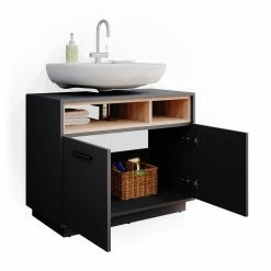 Vicco Waschtischunterschrank Waschbeckenunterschrank Waschtisch Beatrice 80cm -Vicco Geschäft 8600343700 34839 prod 006