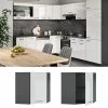 VICCO Küchenschrank Hängeschrank Eckhängeschrank 57 Cm R-Line Anthrazit