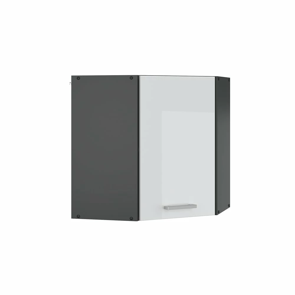 VICCO Küchenschrank Hängeschrank Eckhängeschrank 57 Cm R-Line Anthrazit 2 VICCO Küchenschrank Hängeschrank Eckhängeschrank 57 Cm R-Line Anthrazit – Bild 2