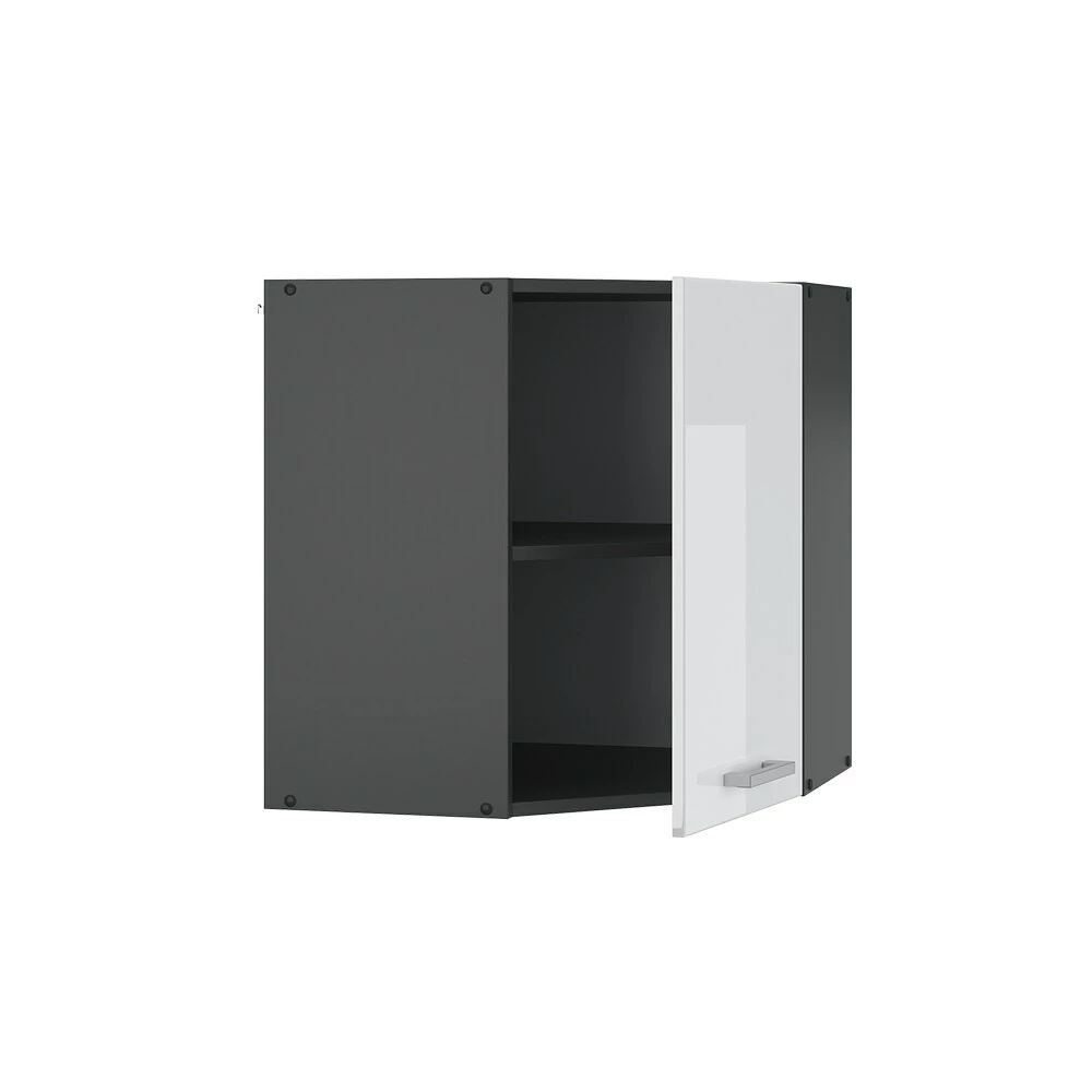 VICCO Küchenschrank Hängeschrank Eckhängeschrank 57 Cm R-Line Anthrazit 4 VICCO Küchenschrank Hängeschrank Eckhängeschrank 57 Cm R-Line Anthrazit – Bild 4