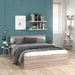 VitaliSpa Bettgestell Holzbett Doppelbett Adria 160x200cm Mit Kopfteil Ehebett 9 VitaliSpa Bettgestell Holzbett Doppelbett Adria 160x200cm Mit Kopfteil Ehebett -Vicco Geschäft 8600343700 36464 prod 004