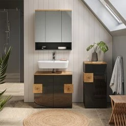 Vicco Midischrank Badschrank Badezimmerschrank Eden 2 Fächer Tür Schublade ANT 10 Vicco Midischrank Badschrank Badezimmerschrank Eden 2 Fächer Tür Schublade ANT -Vicco Geschäft 8600343700 36900 prod 004