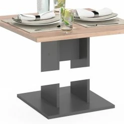 Vicco Säulentisch Esstisch Küchentisch Ewert Anthrazit Goldkraft Esszimmer Tisch -Vicco Geschäft 8600343700 36916 prod 006