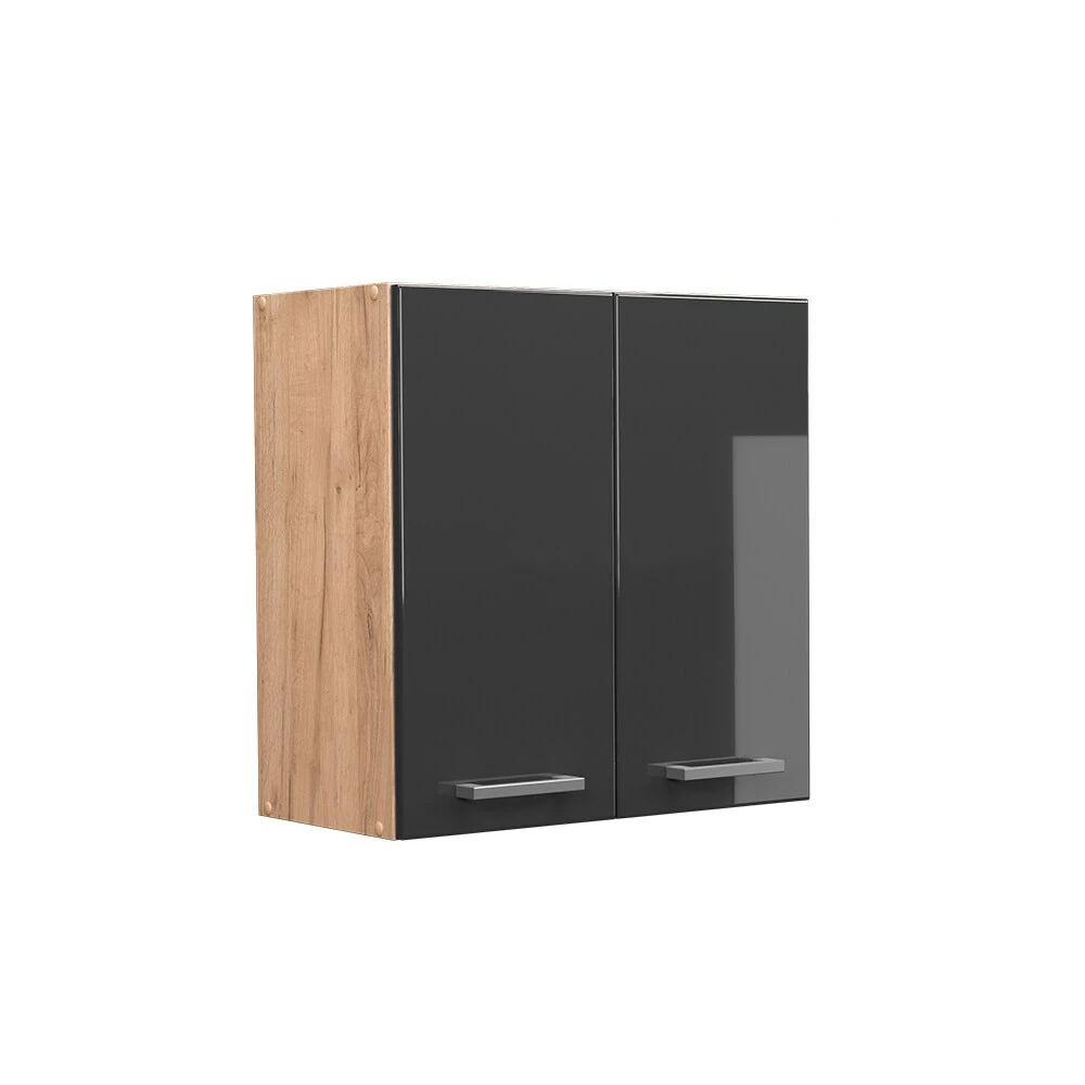 Vicco Hängeschrank Küchenschrank Küchenzeile R-Line 60 Cm Goldkraft Anthrazit 2 Vicco Hängeschrank Küchenschrank Küchenzeile R-Line 60 Cm Goldkraft Anthrazit – Bild 2