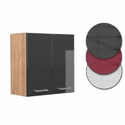 Vicco Hängeschrank Küchenschrank Küchenzeile R-Line 60 Cm Goldkraft Anthrazit 11 Vicco Hängeschrank Küchenschrank Küchenzeile R-Line 60 Cm Goldkraft Anthrazit -Vicco Geschäft 8600343700 37124 prod 006