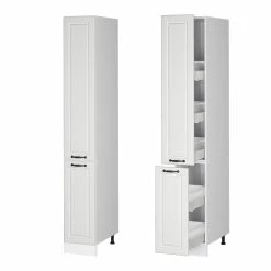 Vicco Apothekerhochschrank Küchenschrank Küchenzeile R-Line Landhaus 30 Cm Weiß -Vicco Geschäft 8600343700 37812 prod 005