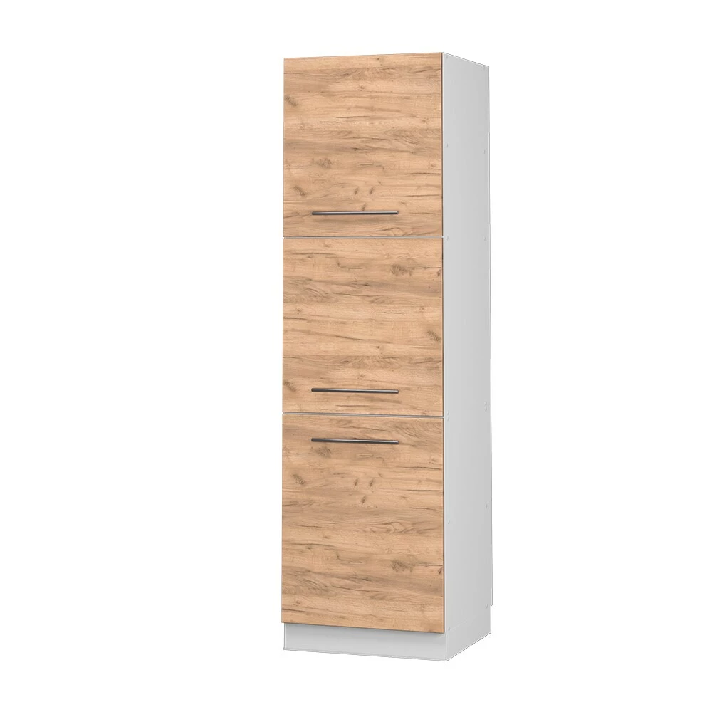 Vicco Herdumbauschrank Küchenschrank Küchenmöbel Fame-Line Weiß Eiche Goldkraft 60 Cm Modern Küche Einbauküche Blende Herdschrank Hochschrank Küchenzeile Drehtür Einlegeboden 2 Vicco Herdumbauschrank Küchenschrank Küchenmöbel Fame-Line Weiß Eiche Goldkraft 60 Cm Modern Küche Einbauküche Blende Herdschrank Hochschrank Küchenzeile Drehtür Einlegeboden – Bild 2