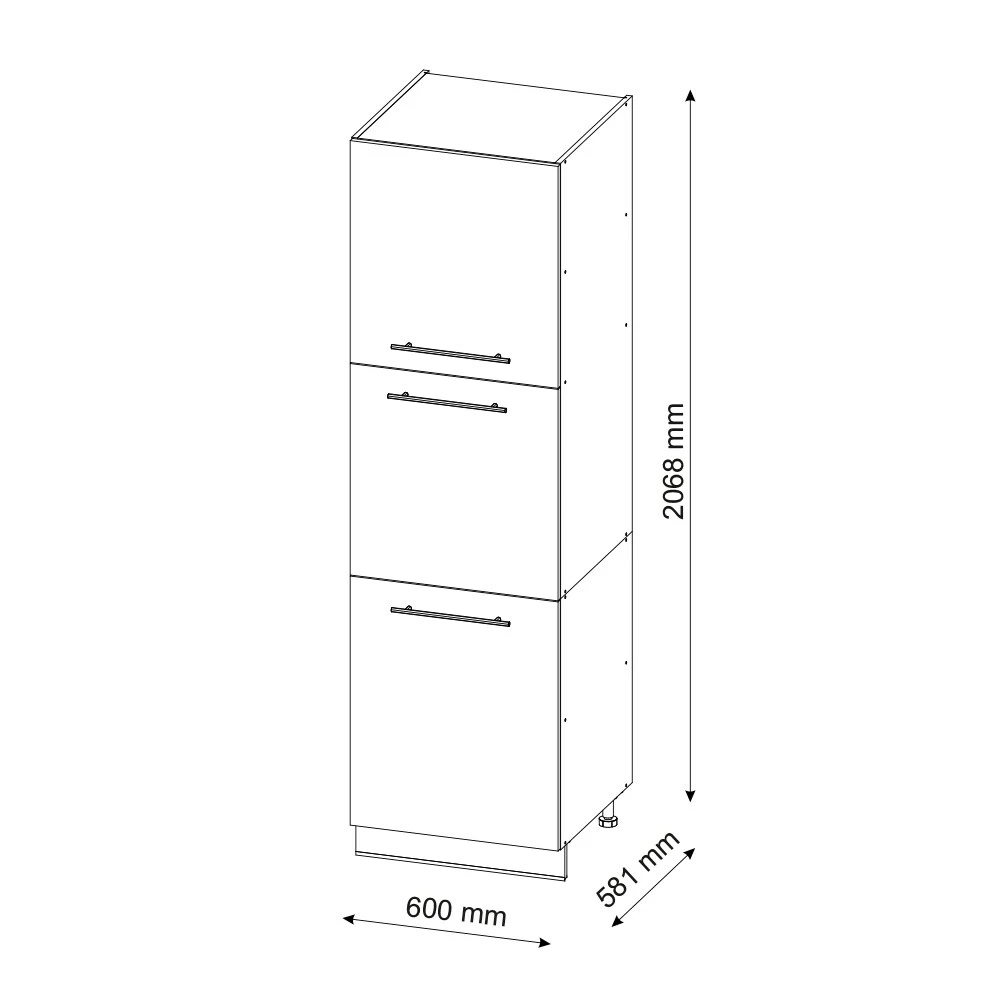 Vicco Herdumbauschrank Küchenschrank Küchenmöbel Fame-Line Weiß Eiche Goldkraft 60 Cm Modern Küche Einbauküche Blende Herdschrank Hochschrank Küchenzeile Drehtür Einlegeboden 3 Vicco Herdumbauschrank Küchenschrank Küchenmöbel Fame-Line Weiß Eiche Goldkraft 60 Cm Modern Küche Einbauküche Blende Herdschrank Hochschrank Küchenzeile Drehtür Einlegeboden – Bild 3