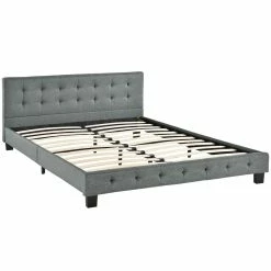 Juskys Polsterbett Manresa 140 X 200 Cm - Bett Komplett-Set Mit Matratze, Lattenrost Und Kopfteil 11 Juskys Polsterbett Manresa 140 X 200 Cm - Bett Komplett-Set Mit Matratze, Lattenrost Und Kopfteil -Vicco Geschäft 8600348200 69638869 prod 006