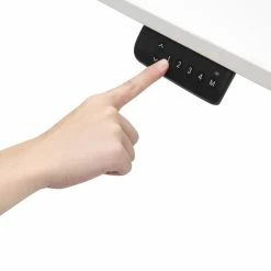 Makika Höhenverstellbarer Schreibtisch Elektrisch 140 X 70 Cm - Weiß -Vicco Geschäft 8600348300 10032 prod 006