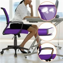 Yaheetech Bürostuhl Schreibtischstuhl Ergonomischer Drehstuhl Chefsessel Höhenverstellbar Sportsitz Mesh Netz Stuhl 8 Yaheetech Bürostuhl Schreibtischstuhl Ergonomischer Drehstuhl Chefsessel Höhenverstellbar Sportsitz Mesh Netz Stuhl -Vicco Geschäft 8600357600 A642 642 prod 002